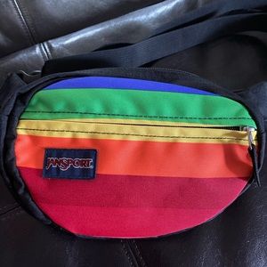 JanSport Rainbow Fanny pack